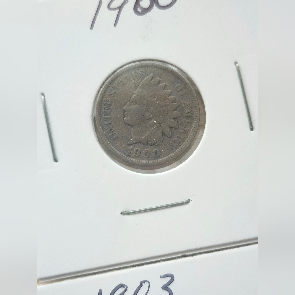 1898 Thru 1908 Indian Head Pennies - Picture 4 of 11